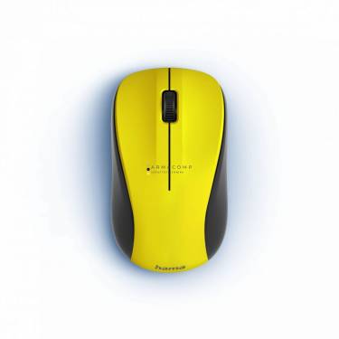 Hama MW-300 V2 Wireless mouse Yellow