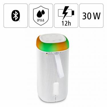 Hama Shine 2.0 Bluetooth Speaker RGB White