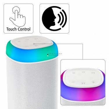 Hama Shine 2.0 Bluetooth Speaker RGB White