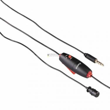 Hama Smart Lavalier Microphone Black