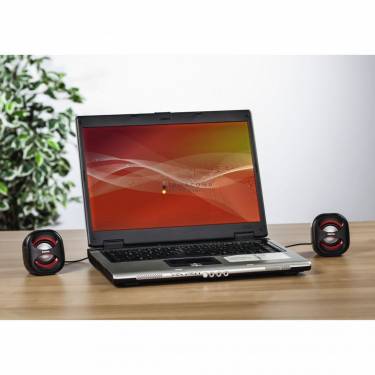 Hama Sonic Mobil 183 Notebook Speaker Black/Red