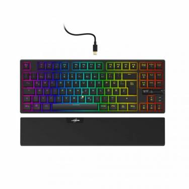 Hama uRage M3chanical Exodus 860TKL Blue Switch RGB billentyűzet Black HU