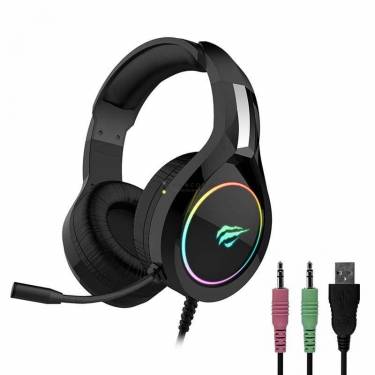 HAVIT Gamenote H2232D Gaming RGB Headset Black