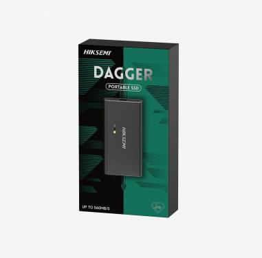 HikSEMI 1TB USB3.2 Type-C Dagger T200N Grey