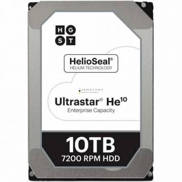 Hitachi 10TB 7200rpm SATA-600 256MB HUH721010ALE604