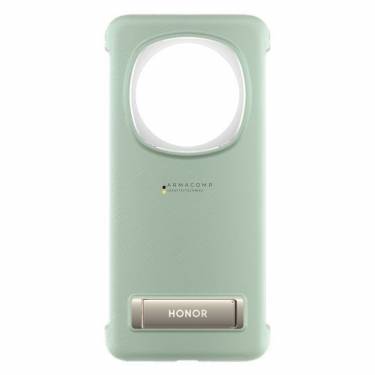 Honor Magic 6 Pro PU Bracket Case Green