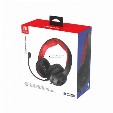 Hori Nintendo Switch Gaming Headset Pro Black/Red