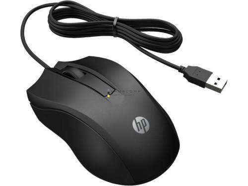 HP 105 Wired Mouse Black