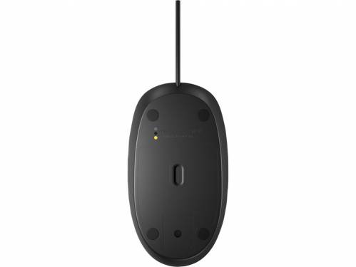 HP 125 Wired Mouse Black