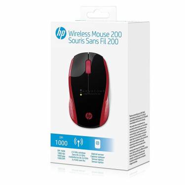 HP 200 Wireless Red