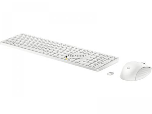 HP 650 Wireless Keyboard and Mouse Combo White HU