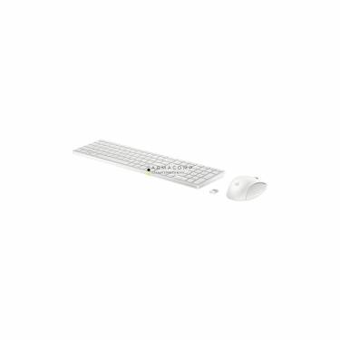 HP 655 Wireless Keyboard and Mouse White HU