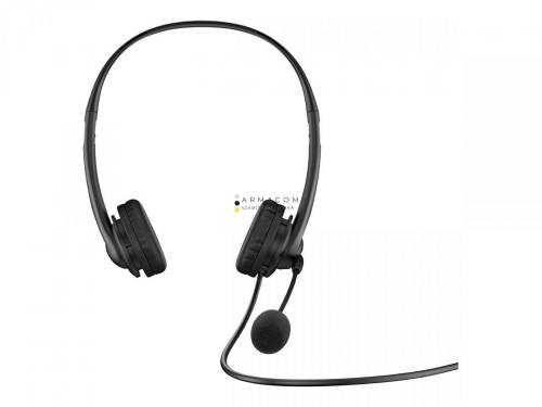 HP G2 Stereo USB Headset Black