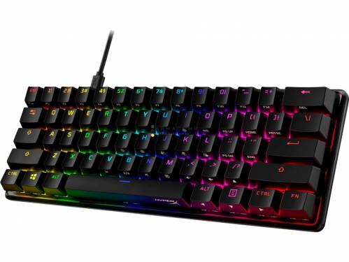 HP HyperX 60 Alloy Origins Aqua Mechanical RGB Keyboard Black US