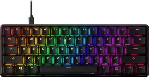 HP HyperX Alloy Origins 60 RGB HX Red Switch Mechanical Gaming Keyboard Black US