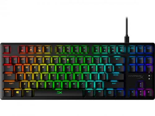 HP HyperX Alloy Origins Core RGB HX Aqua Switch Mechanical Gaming Keyboard Black US