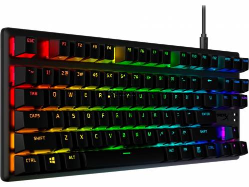 HP HyperX Alloy Origins Core RGB PBT HX Red Mechanical Gaming Keyboard Black US