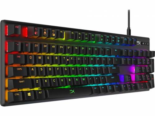 HP HyperX Alloy Origins RGB HX Blue Switch Mechanical Gaming Keyboard Black US