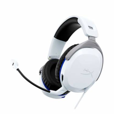 HP HyperX CloudX Stinger II Wired Gaming Headset PlayStation White