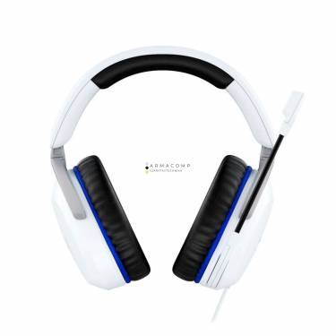 HP HyperX CloudX Stinger II Wired Gaming Headset PlayStation White