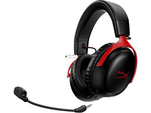 HP HyperX RENEW Cloud III Wireless Gaming Headset Black/Red