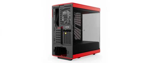 HYTE Y40 Tempered Glass Red