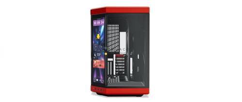 HYTE Y70 Touch Infinite Tempered Glass Black Cherry