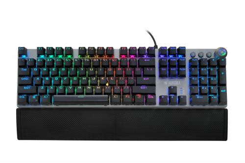 iBox Aurora K-4 Mechanical KRGD Red Switch Gaming Keyboard Black US