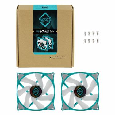 Iceberg Thermal IceGale ARGB 140mm Teal (2-Pack)