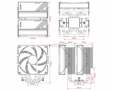 ID-COOLING FROZN A620 ARGB