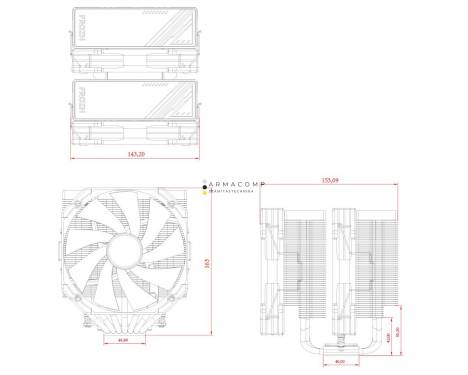 ID-COOLING FROZN A720 BLACK