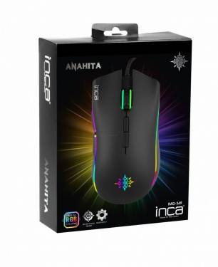 INCA IMG-349 Gaming Mouse Black