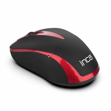 INCA IWM-221RSK Wireless mouse Black/Red