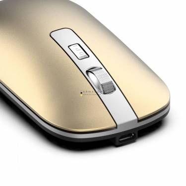 INCA IWM-531RS Wireless mouse Metallic Gold