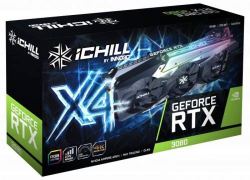 Inno3D GeForce RTX3080 10GB DDR6X iChill X4 (LHR)