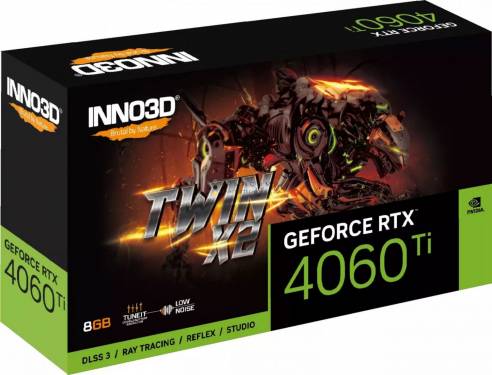 Inno3D GeForce RTX4060 Ti 8GB DDR6 Twin X2