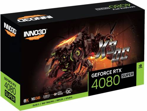 Inno3D GeForce RTX4080 Super 16GB DDR6X X3 OC