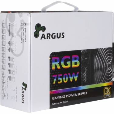 Inter-Tech 750W 80+ Gold Argus RGB-750W CM II