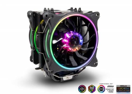 Inter-Tech Argus SU-280 120mm RGB CPU Cooler