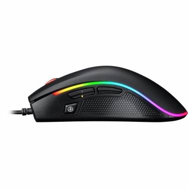 Inter-Tech Nitrox GT-300+ RGB Gaming mouse Black