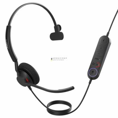 Jabra Engage 40 MS Mono Headset + Control Unit Black