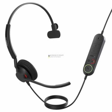 Jabra Engage 40 UC Mono Headset + Control Unit Black