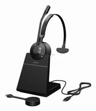 Jabra Engage 55 SE UC Mono USB-C DECT Headset with Stand Black