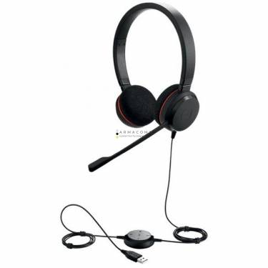 Jabra Evolve 20 SE MS Stereo Headset Black