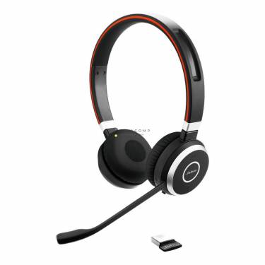 Jabra Evolve 65 SE UC Stereo Headset + Charging Stand Black