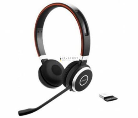 Jabra Evolve 65 UC Stereo Headset + Charging Stand Black