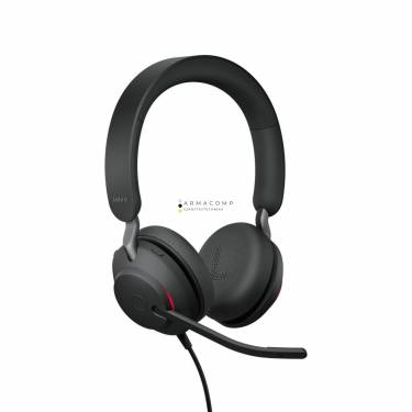 Jabra Evolve2 40 SE USB-C UC Stereo Headset Black