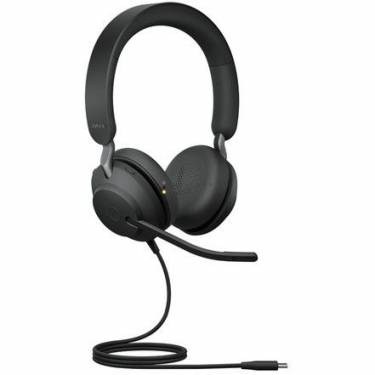 Jabra Evolve2 40 UC Stereo Headset Black