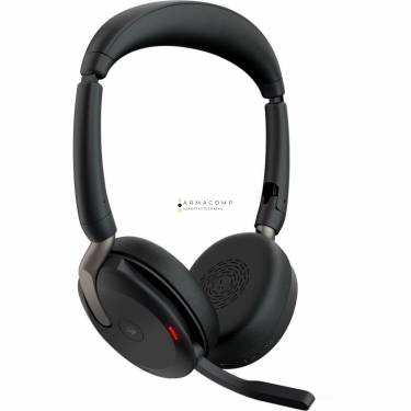 Jabra Evolve2 65 Flex USB-A MS Stereo Bluetooth Headset Black