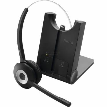 Jabra PRO 935 MS Mono NC Wireless Bluetooth Headset+Stand Black